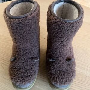 Donsje Brown Shearling Boots